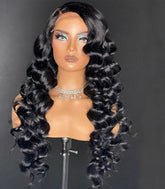 Loose Wave Human Hair Wig for women styling