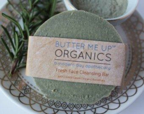 Organic Acne Treatment set with cleanser and toner