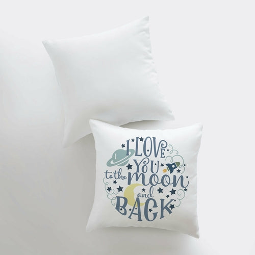 Moon and Back Pillow Cover cozy home décor pillow case