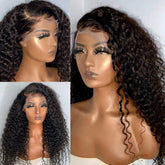 Deep Wave Human Hair Wig Brazilian remy lace front wig