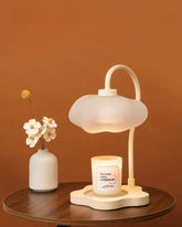Cloud Candle Warmer Lamp with timer melts candles safely, creating a cozy atmosphere without open flames.
