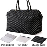 Travel Duffle Bag with insulated bottle pockets