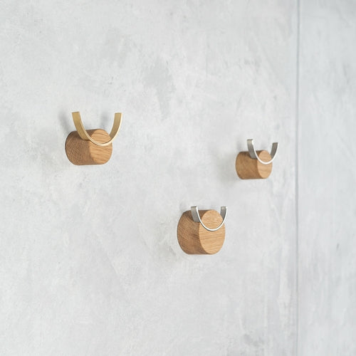 Oak Wood Wall Hook modern wall storage