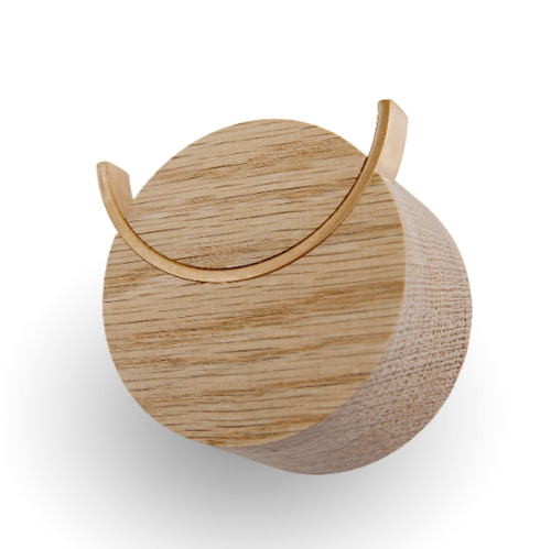 Oak Wood Wall Hook for coats and towels
