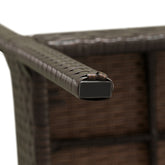 Rattan Sofa Set with cushioned outdoor seating