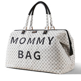 Travel Duffle Bag with diaper changing pad and organizer pockets