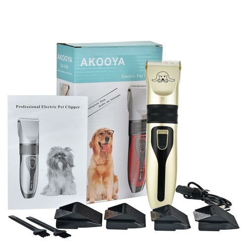 Pet Hair Clipper Set for dog and cat grooming