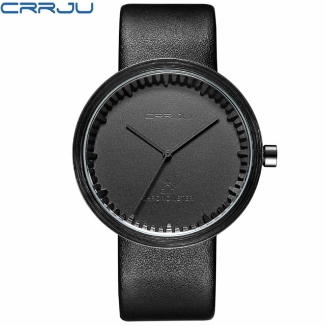 CRRJU New Quartz Watch for men Top Brand Luxury Fashion Business watches Steel Waterproof man SportWristwatch Relogio Masculino